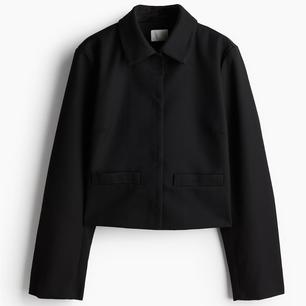 Black Structured Blazer
